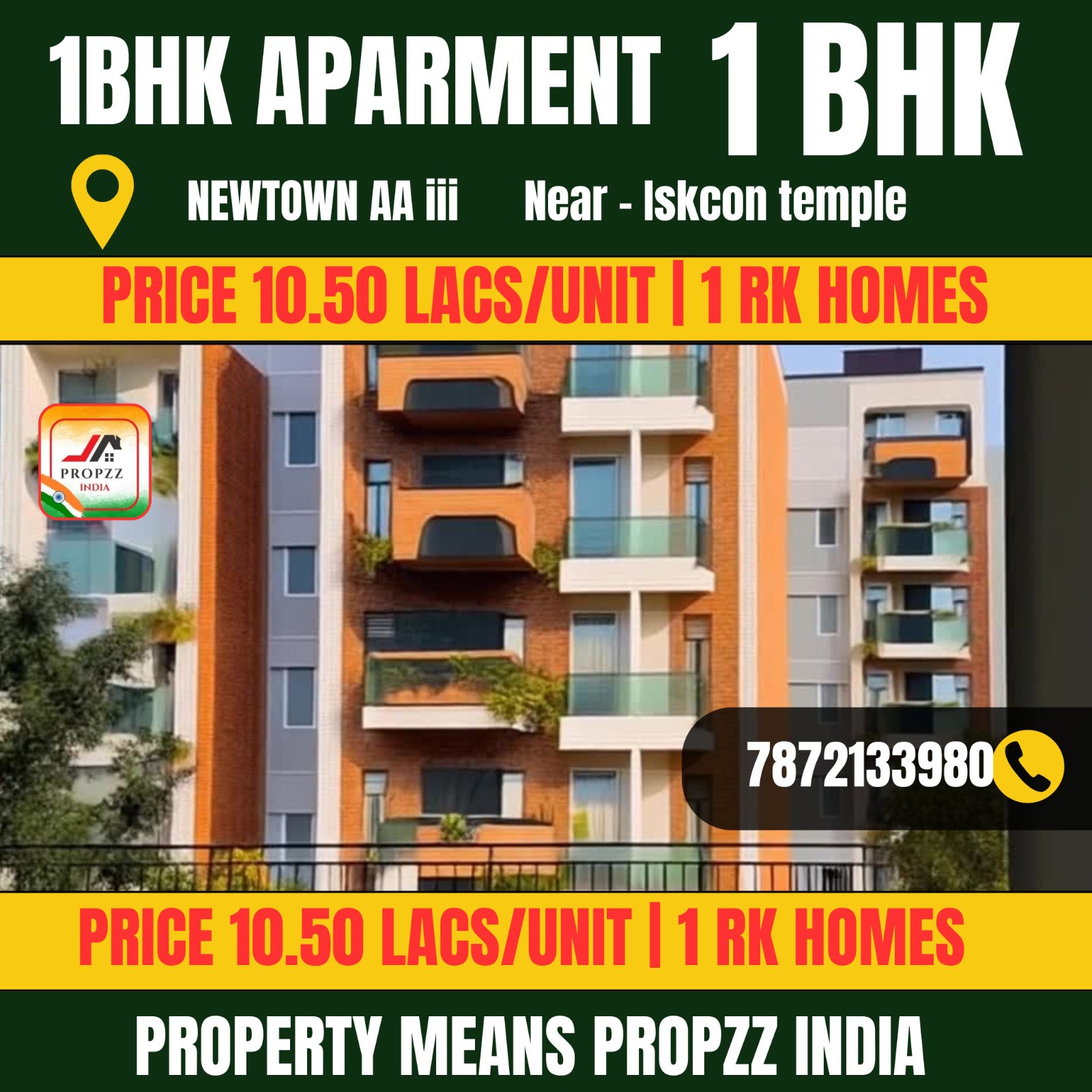 1 BHK Smart Home in Newtown